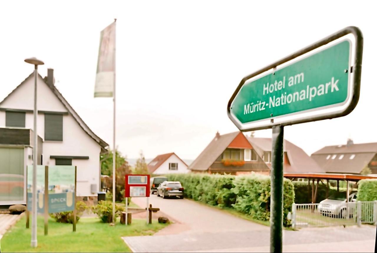 Hotel Am Mueritz-Nationalpark Waren  Exterior foto